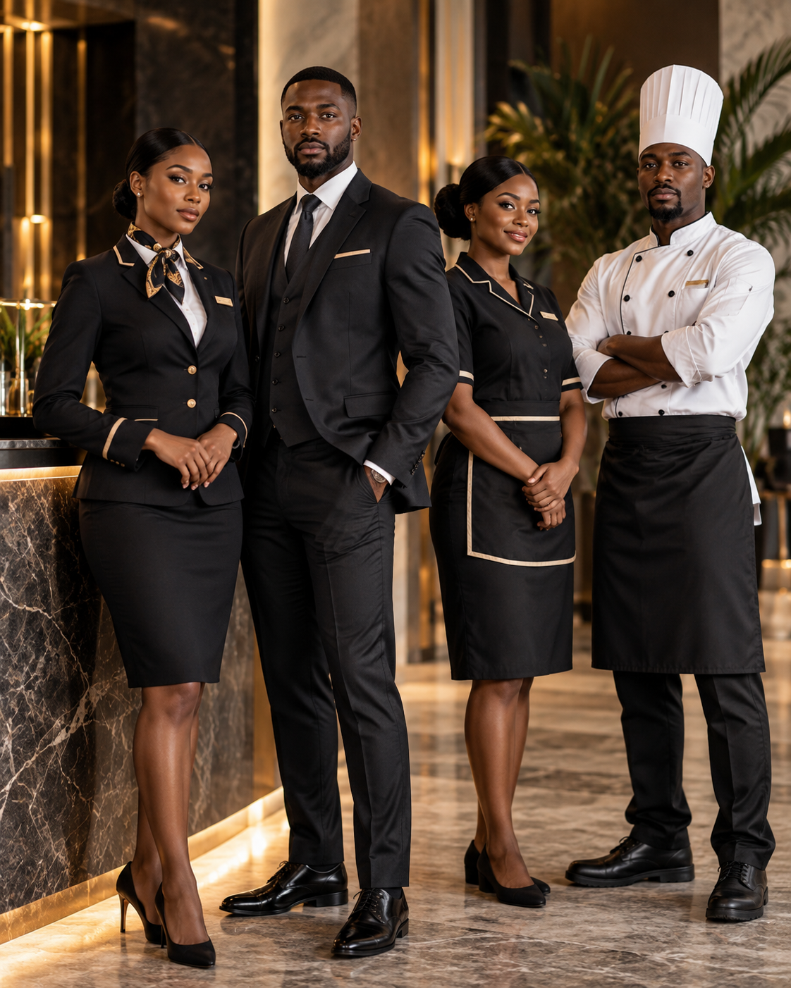 Hospitality team